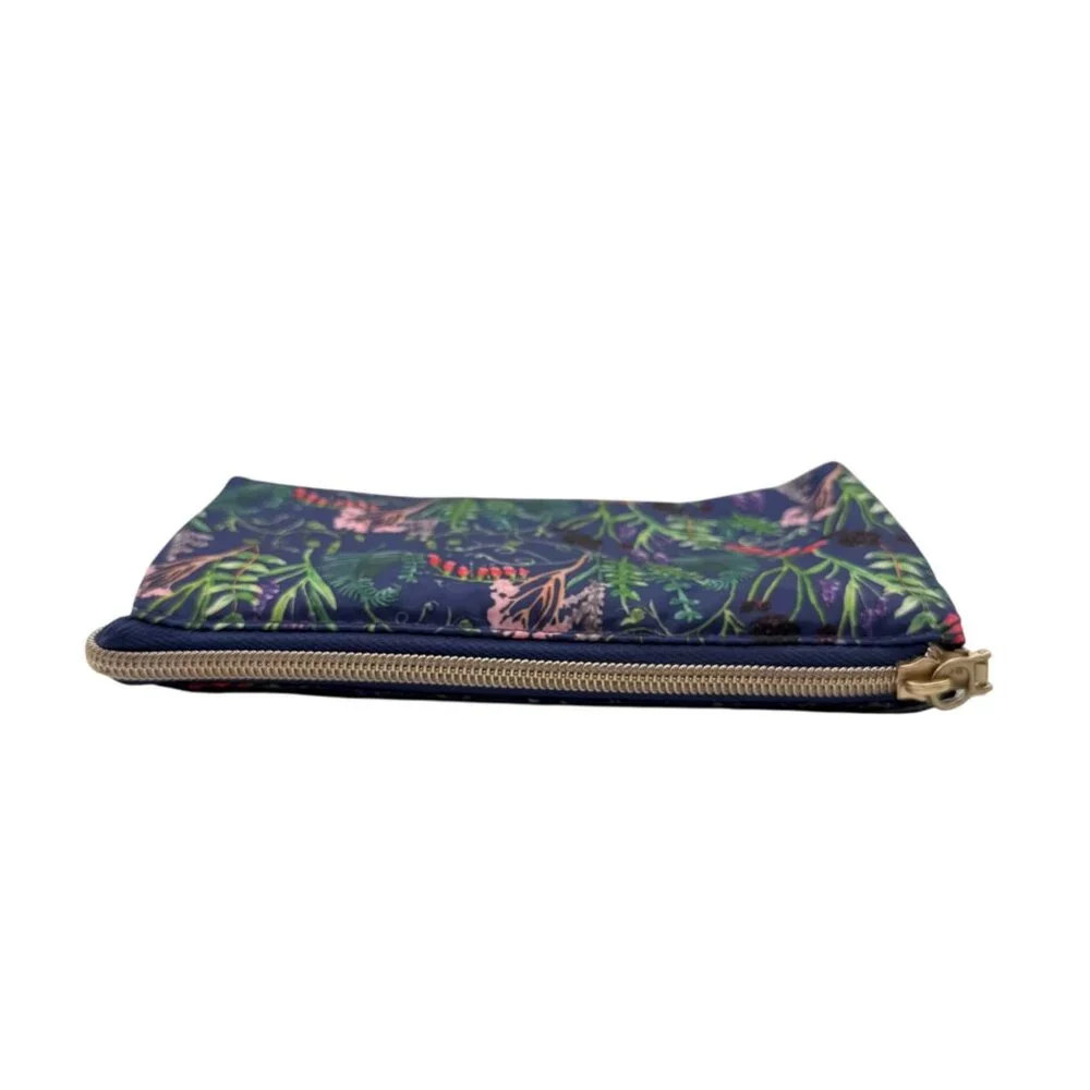 Sophia Joy Floral Compartment Organizer Cosmetic Accessory Travel Purse Bag NWT